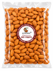 Premium California Almonds with natural crunch and rich nutrition